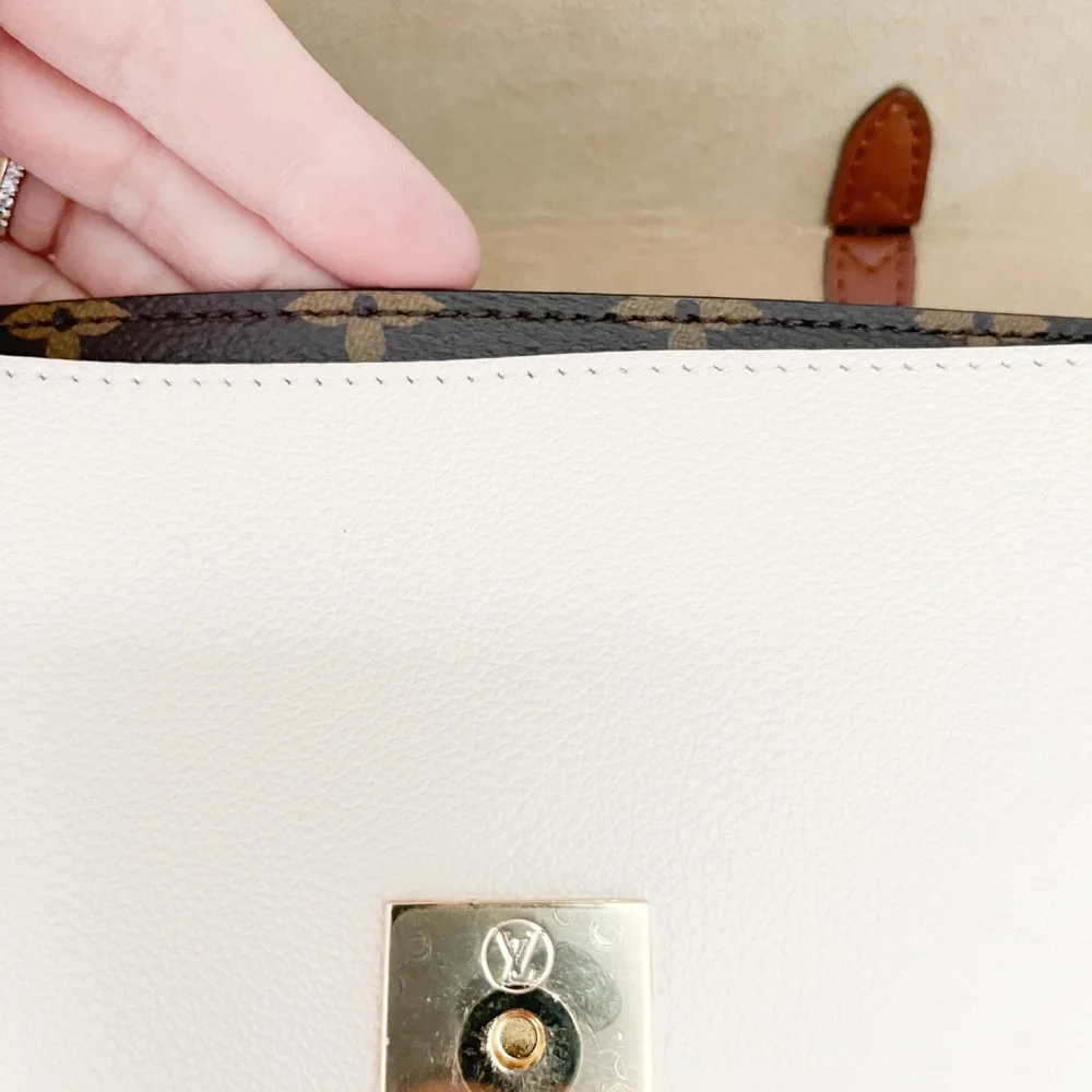 Louis Vuitton Monogram Vaugirard Creme Shoulder Strap Crossbody Bag - Picture 7 of 15